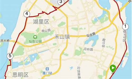 厦门旅游路线规划图_厦门旅游路线规划图高清